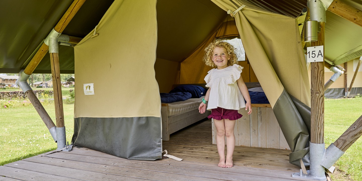 5 persoons Glamping Tent Comfort (+2)